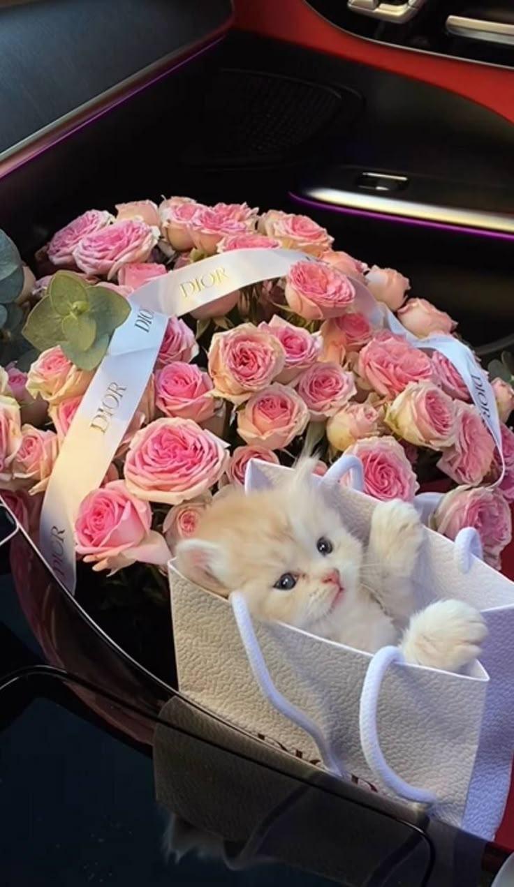 Modern corporate floral arrangement